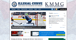 Desktop Screenshot of illegalcurve.com