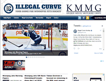 Tablet Screenshot of illegalcurve.com